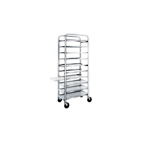 Winholt AL-1010, Aluminum Platter Cart, 10 Trays, 10"