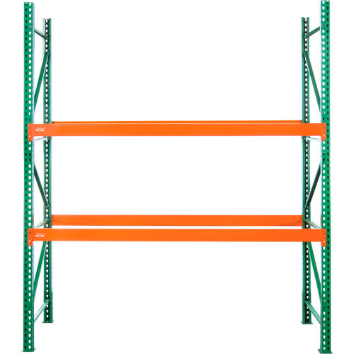 Husky Rack & Wire Teardrop Pallet Rack Starter - No Deck - 120"W x 42"D x 96"H