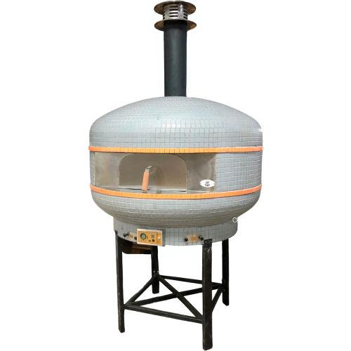 WPPO Professional Lava Digital Controlled Wood Fired Oven W/Convection Fan, 48"