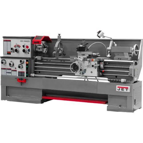Jet 321477 GH-1660ZX Large Spindle Bore Lathe W/Taper Attachment, 7-1/2 HP