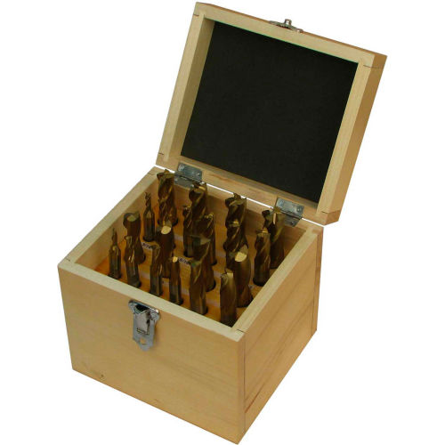 JET® 650210 End Mill Set 3/16" - 3/4" x 16ths