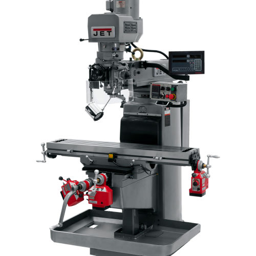 JET JTM1050EVS2/230 Mill,3Axis Newall DP700 DRO (Quill), X,Y,ZAxis