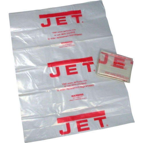 JET 709563 Model CB-5 20" Dia. Clear Plastic Bags(5) for DC-1100VX & DC-1200VX Dust Collectors