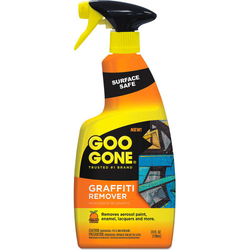 Goo Gone&#174; Graffiti Remover, 24 oz. Spray Bottle, 4/Case