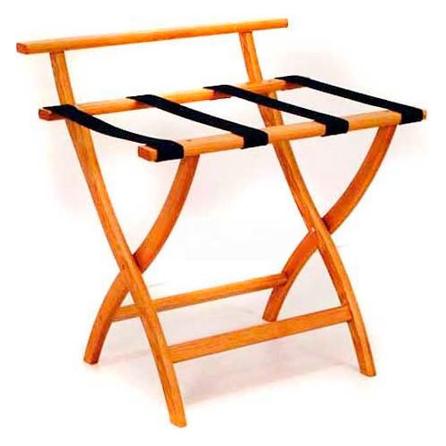 wooden mallet wallsaver luggage rack