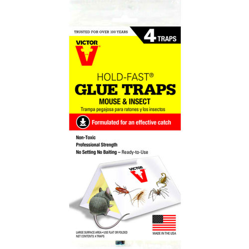 Victor&#174; Mouse Glue Board, 4-Pack - M182