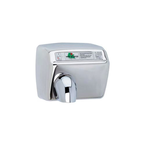 World Dryer Automatic Hand Dryer 208/230V - Bright SS - DXA54-972AU