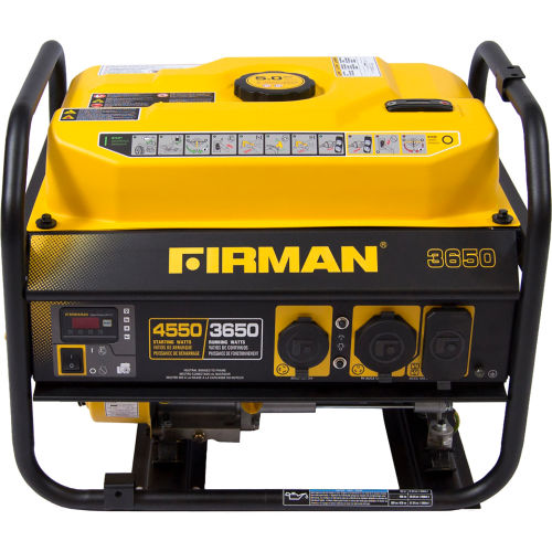 Firman Power Equipment P03607 Gas Powered 3650/4550 Watt Portable Generator