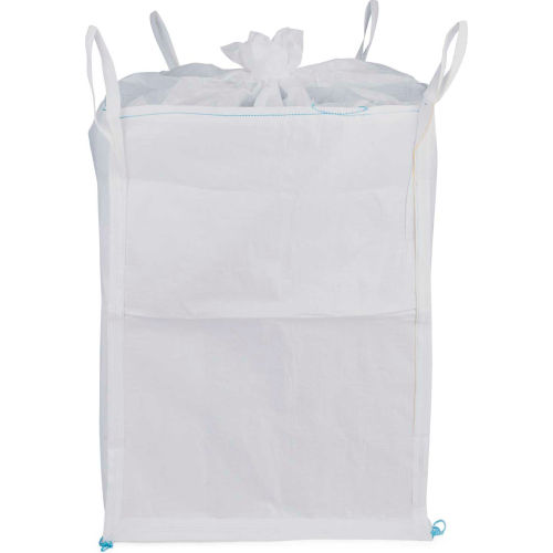 Commercial FIBC Bulk Bags Duffel Top, Spout Bottom 4000 Lbs Coated PP