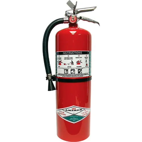 Amerex 15LB Clean Agent Fire Extinguisher, Wall Mount, Type A, B, C