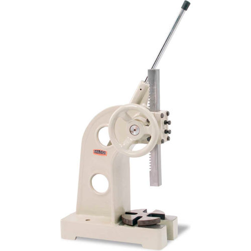 Baileigh Industrial Manually Operated 3 Ton Ratcheting Arbor Press, 11
