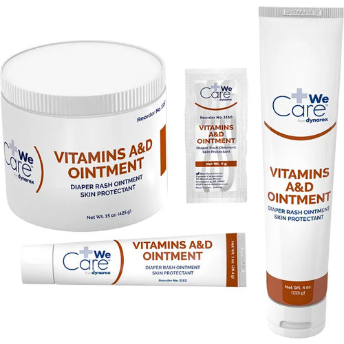 Dynarex Vitamins A&D Ointment, 1 oz. Tube, Pack of 72