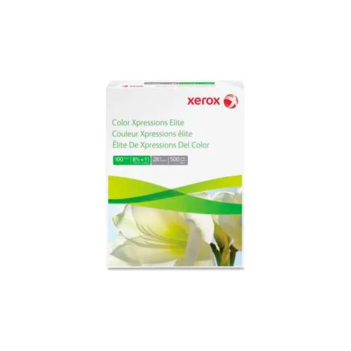 Xerox® Color Xpressions Elite Paper, 81/2" x 11", 28 lb, White, 500