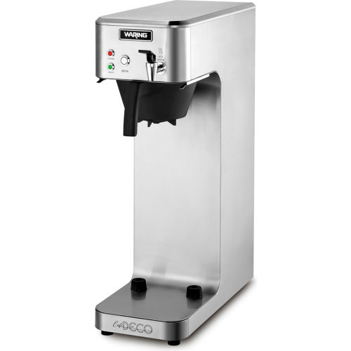 Waring Commercial Airpot Coffee Brewer, 4 Gallons Per Hour, 120V, 1660W