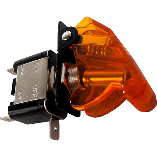 Race Sport 12V LED Toggle Switch, Yellow