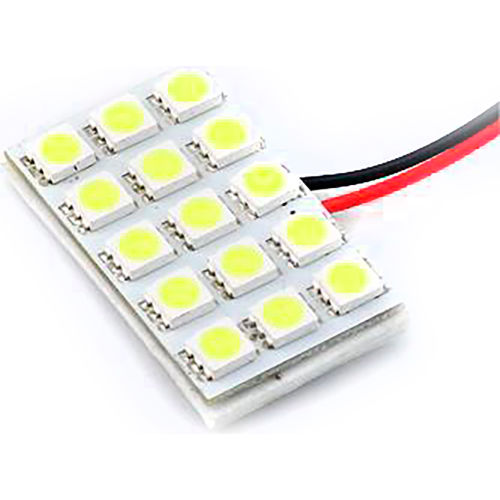 Race Sport 15 Chip 5050 LED Dome Panel, Red, Individual