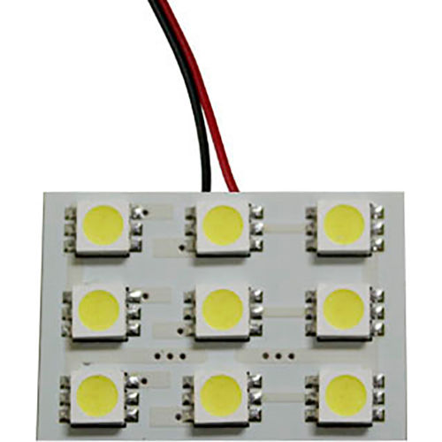 Race Sport 9 Chip 5050 LED Dome Panel, Amber, Individual