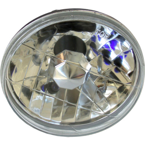 Race Sport 5.75&quot; Diamond Cut Headlight Conversion Lens, Pair
