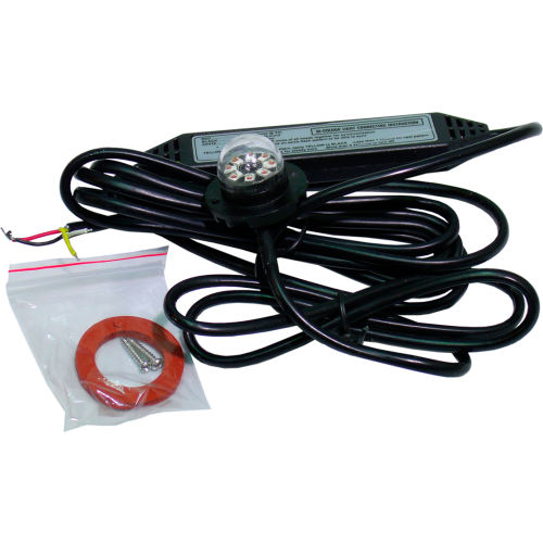 Race Sport Stealth LED 19 Pattern Strobe Light Head, Red