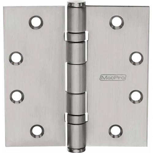 McKinney MacPro Hinges, MPB91 4 1/2 x 4 x1/2 NRP US32D, 6"L x 6"W x 2"H
