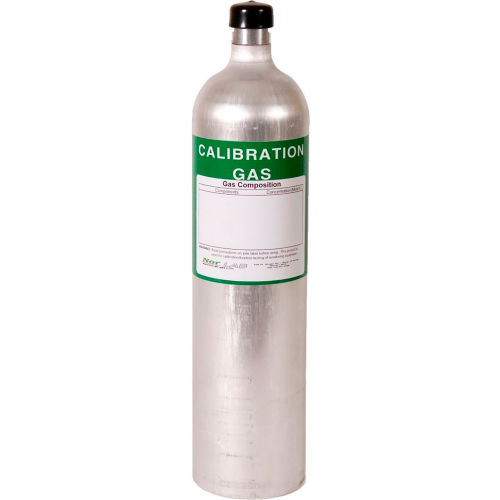 Norlab Hydrogen Sulfide Gas Cylinder-1053, 10 ppm H2S, 300 ppm CO, 1.5% CH4, 15% O2, 58L (Z)