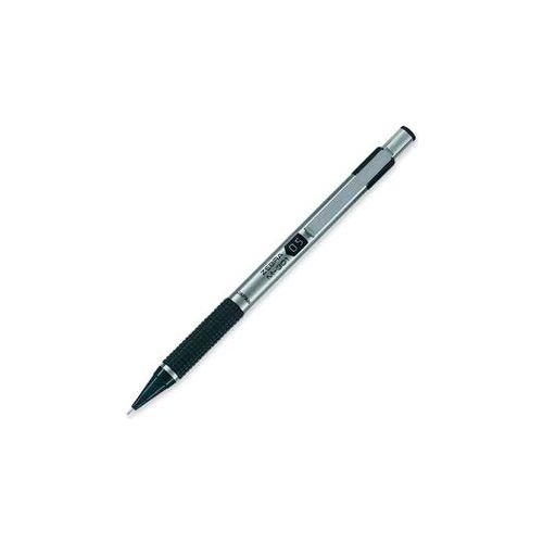 Zebra M301 Mechanical Pencil, 0.5 mm, Stainless Steel w/Black Accents Barrel, Dozen
