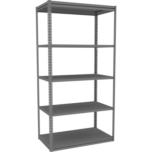 Tennsco ZLine 5 Shelf, Industrial Boltless Shelving, Starter, 42"W x