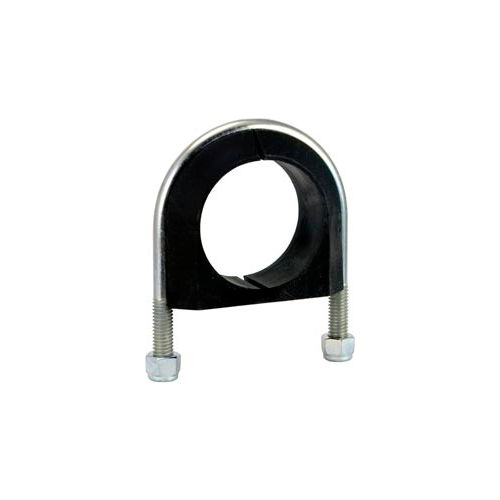 6&quot; Nom. Pipe Zinc Plated U-Bolt Cushion Pipe Clamp