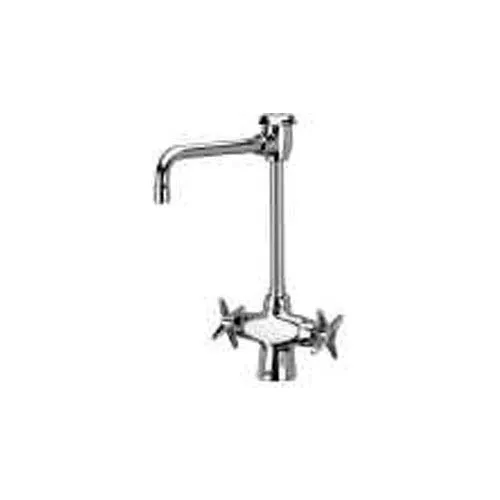 Zurn Double Lab Faucet with 6 Vacuum Breaker Spout and Four Arm