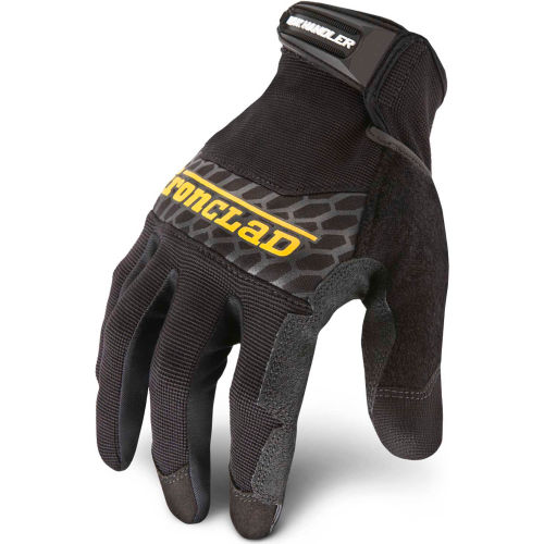 Ironclad BHG04L Box Handler&#174; Gloves, 1 Pair, Large, Black
