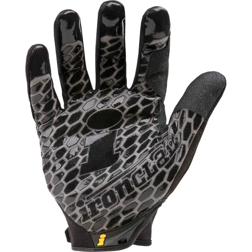 Safe Handler Large/X-Large, Black/Orange, Super Grip Gloves, Non