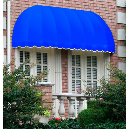 Awntech CC33-6BB, Window/Entry Awning 6' 4-1/2"W x 3'D x 3' 8"H Bright Blue