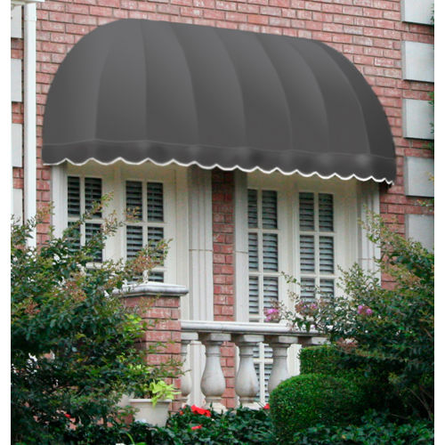Awntech RC22-4GUN, Window/Entry Awning 3' 4-1/2" W x 2'D x 2' 7"H Gray