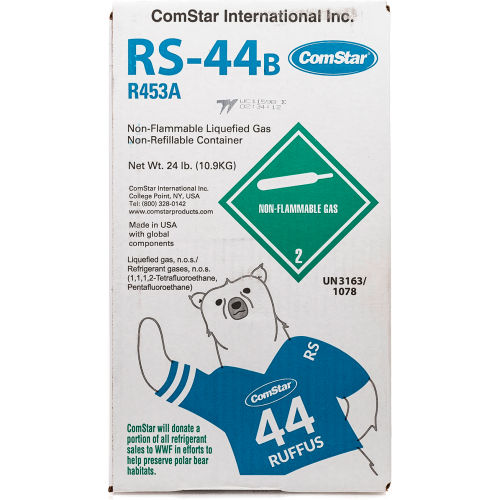 Comstar&#174; RS-44b Refrigerant, Drop In Replacement for R22