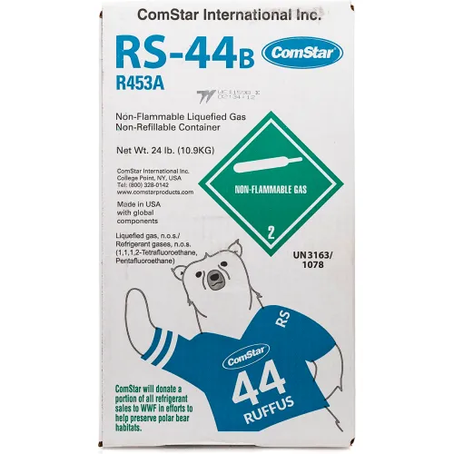 Comstar® RS-44b Refrigerant, Drop In Replacement for R22
