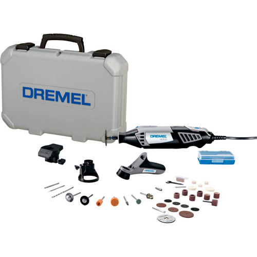 Dremel® 4000-3/34 4000-Series Variable Speed Rotary Tool Kit w/ 3 Attachments & 34 Accessories