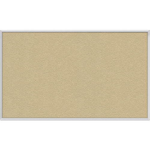 Ghent Bulletin Board Vinyl Aluminum Frame 36"W x 24"H Caramel