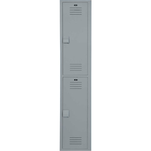 Bradley 2-Tier 2 Door Lenox Plastic Locker, 12