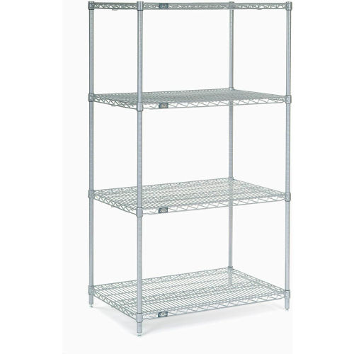 Nexelate Wire Shelving, 48"W X 21"D X 74"H