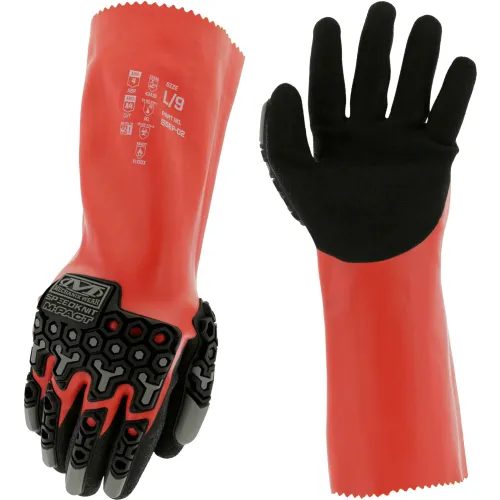 Mechanix Wear SpeedKnit M-Pact Chemical Resistant Nitrile Gloves 