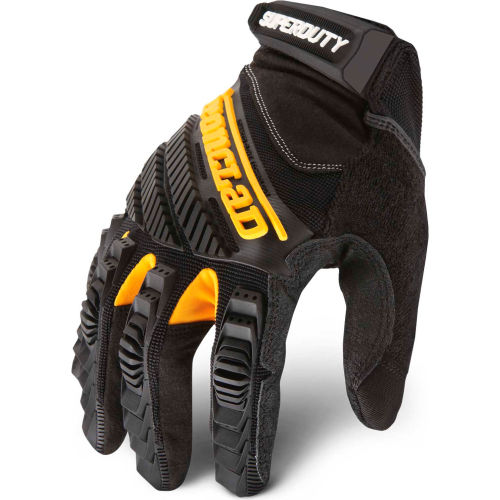 Ironclad SDG203M Super Duty&#8482; 2 Gloves, 1 Pair, Black/Yellow, Medium