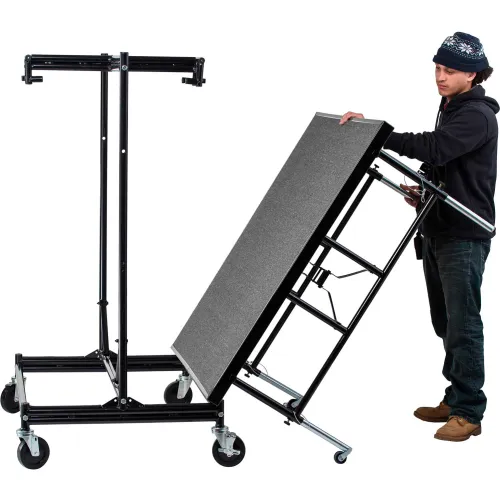 Hardboard Top Portable Stages