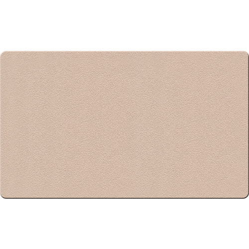 Ghent&#174; Fabric Bulletin Board with Wrapped Edge, 46-1/2"W x 36"H, Beige