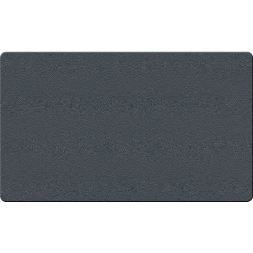 Ghent&#174; Fabric Bulletin Board with Wrapped Edge, 46-1/2"W x 36"H, Gray